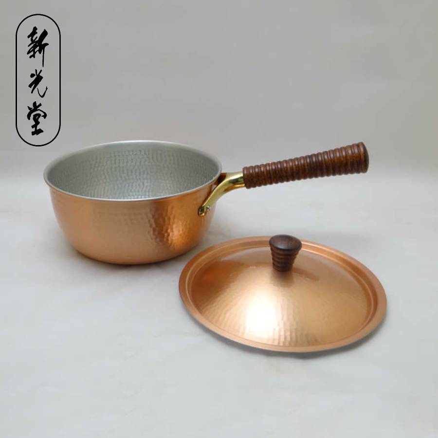銅片手鍋18cm - フラワー/ガーデン