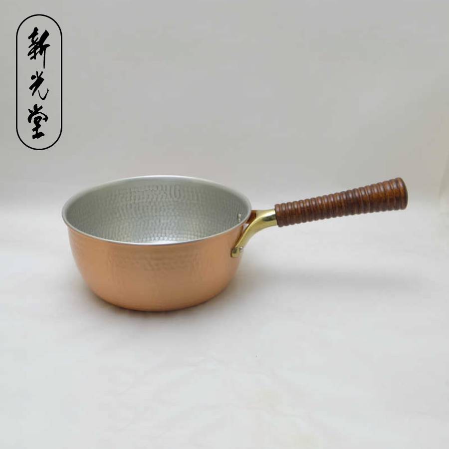 銅片手鍋18cm - フラワー/ガーデン