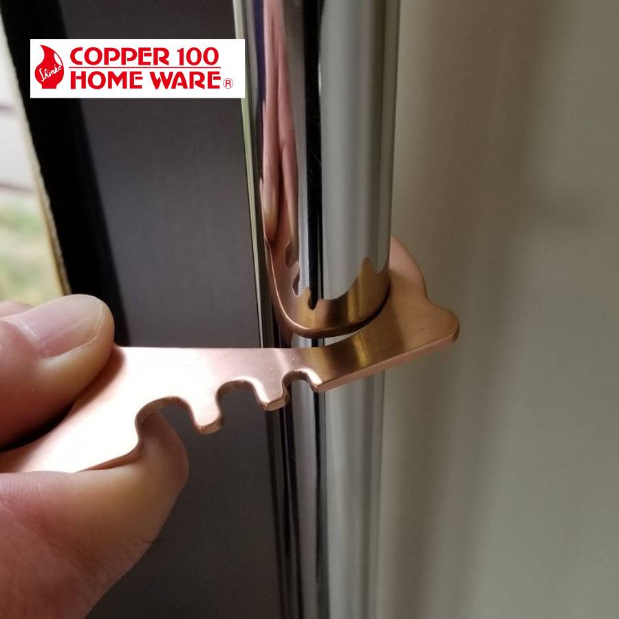 ＜COPPER100　HOME　WEAR（R)＞ 接触感染対策　マイパートナー 金色仕上げ