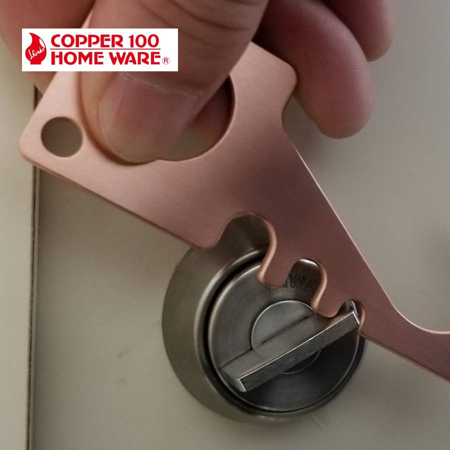 ＜COPPER100　HOME　WEAR（R)＞ 接触感染対策　マイパートナー 金色仕上げ