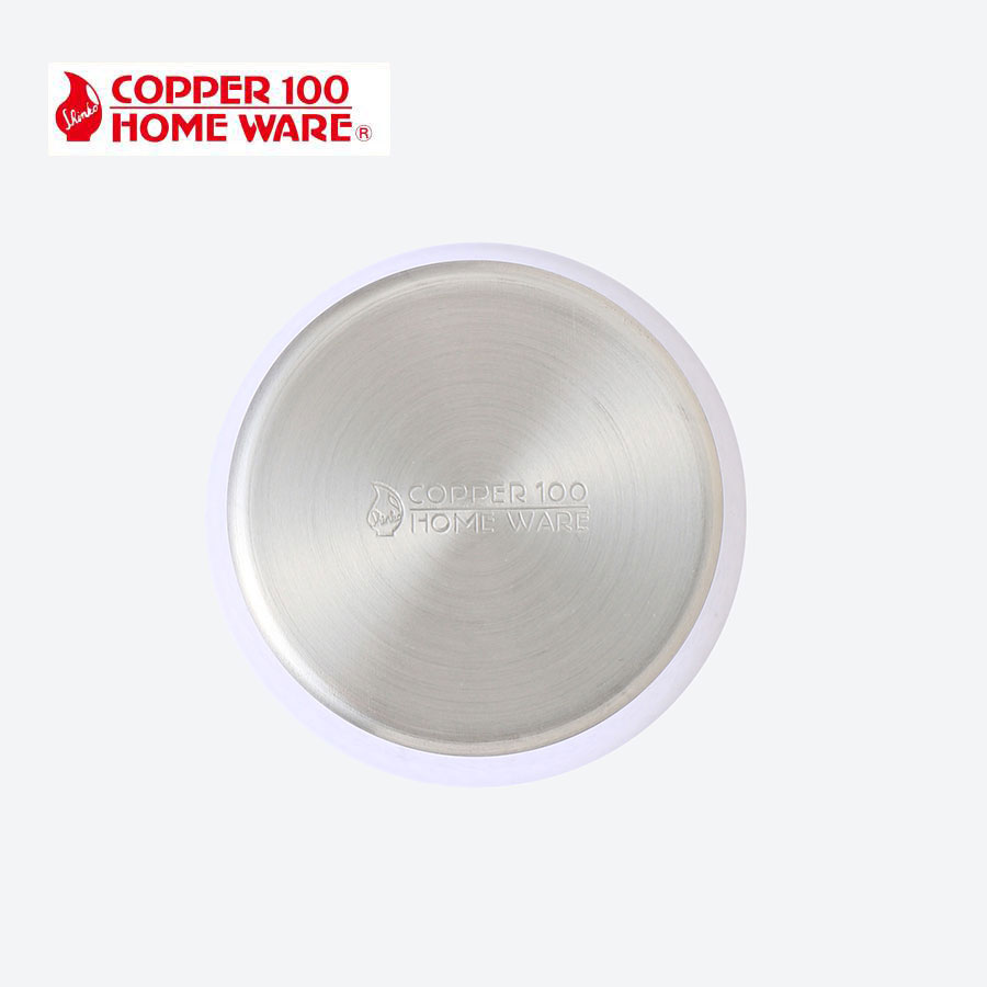 COPPER100 銅製錫被き仕上げ鎚目タンブラー（中）