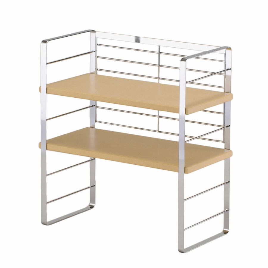 ＜下村企販＞木棚出窓シェルフ幅40