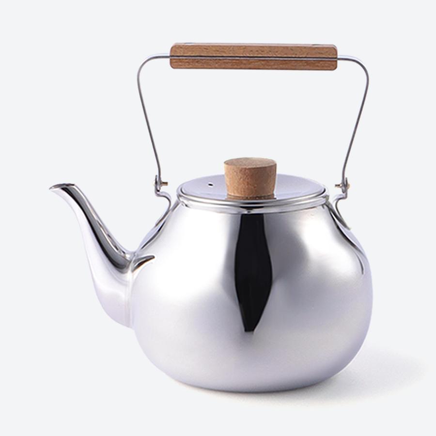 茶き 急須（大） 茶こし付[かがみ]