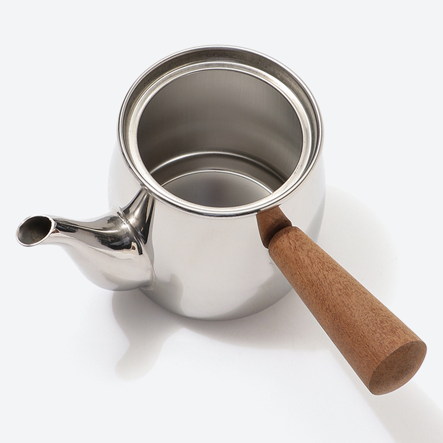 茶き 急須（小）茶こし付[かがみ]