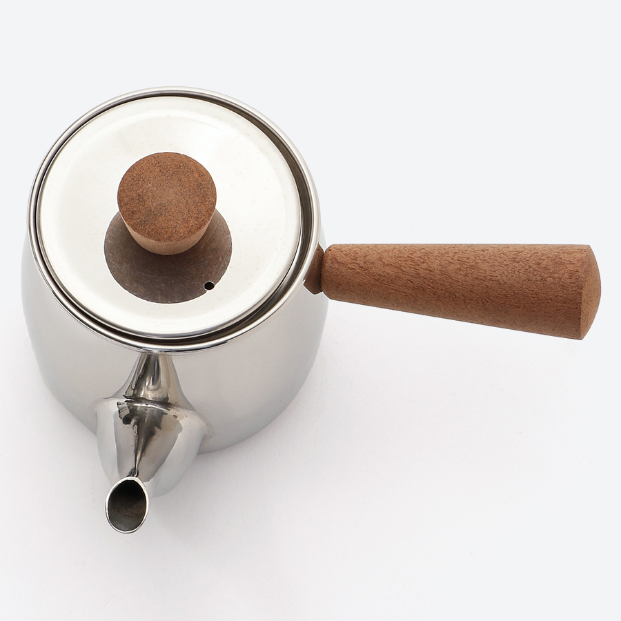 茶き 急須（小）茶こし付[かがみ]