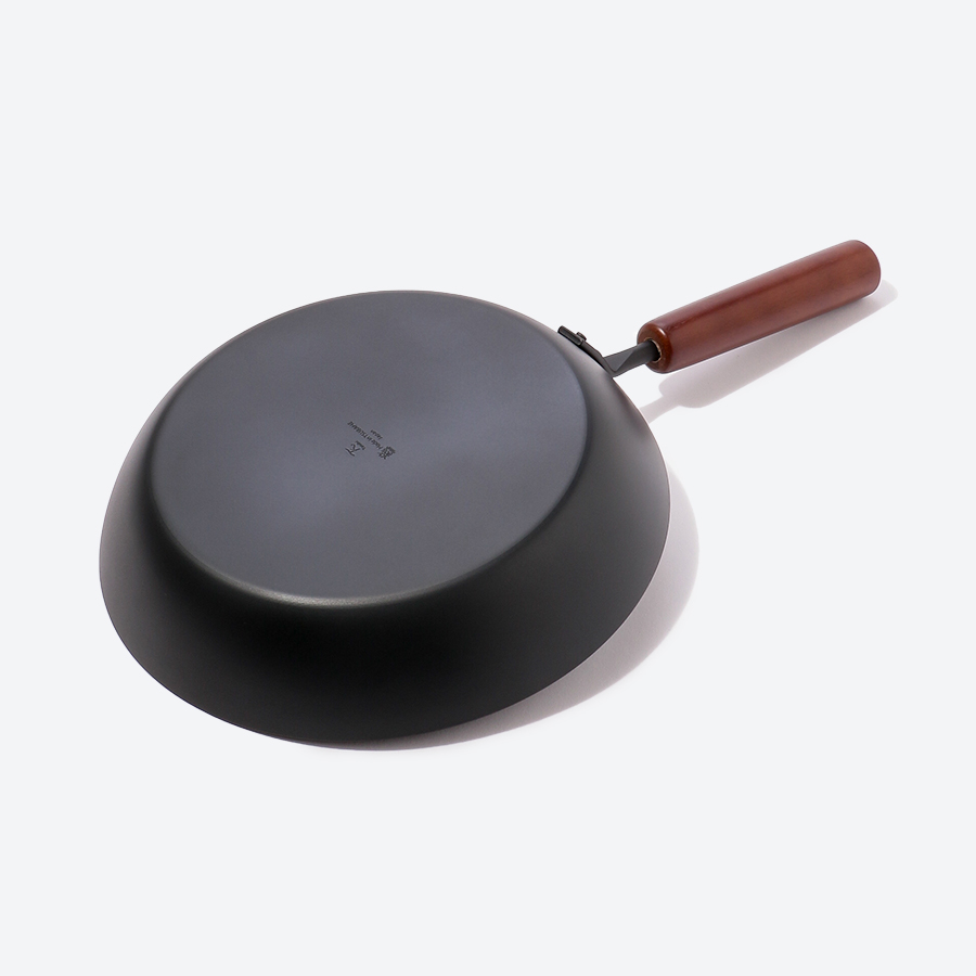 〈鉄鍋シリーズ〉フライパン２６cm　シリコン塗装