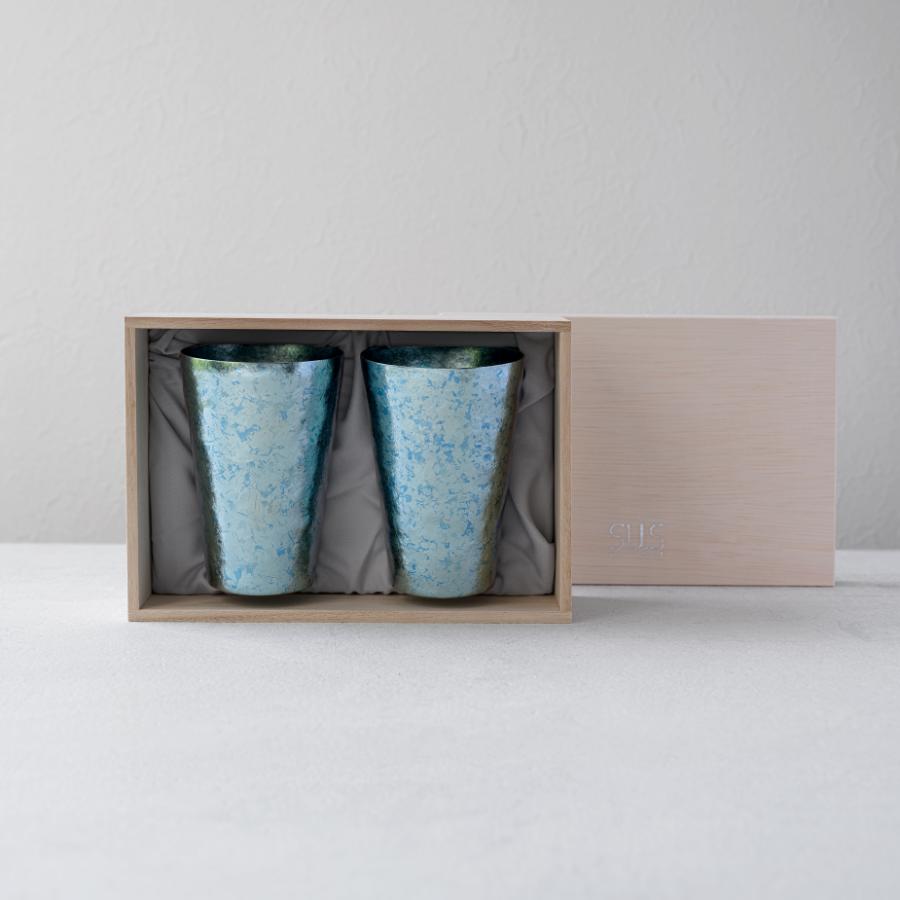 ＜SUSgallery＞Tumbler Multiple(M) Capri Blueペアセット