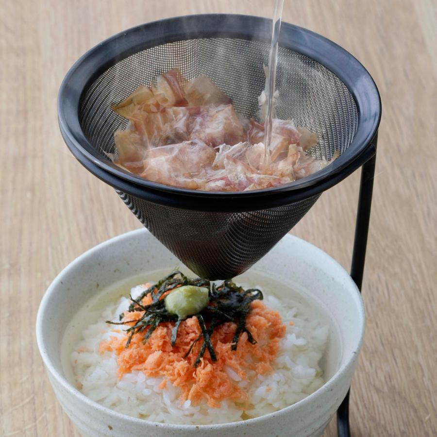 ＜KOGU＞茶考具　黒　ドリッパー＆スタンド