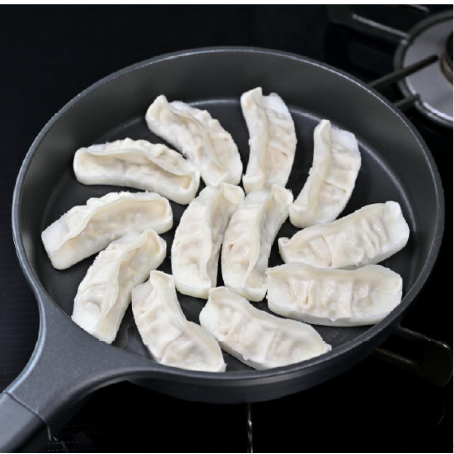 <4w1h>冷凍餃子フライパンチャレンジから生まれたフライパン