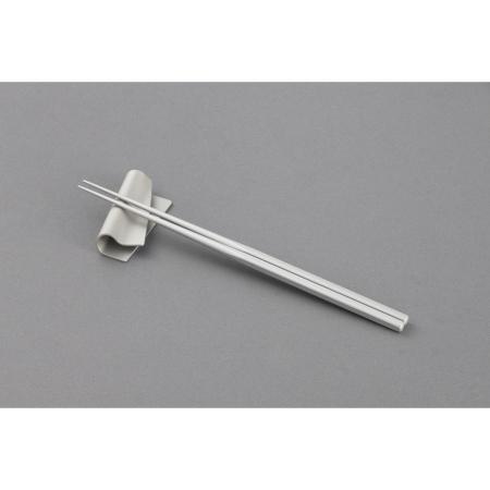 ＜irogami＞箸 箸置きセット サテンシルバー