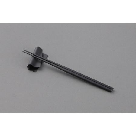 ＜irogami＞箸 箸置きセット マットブラック