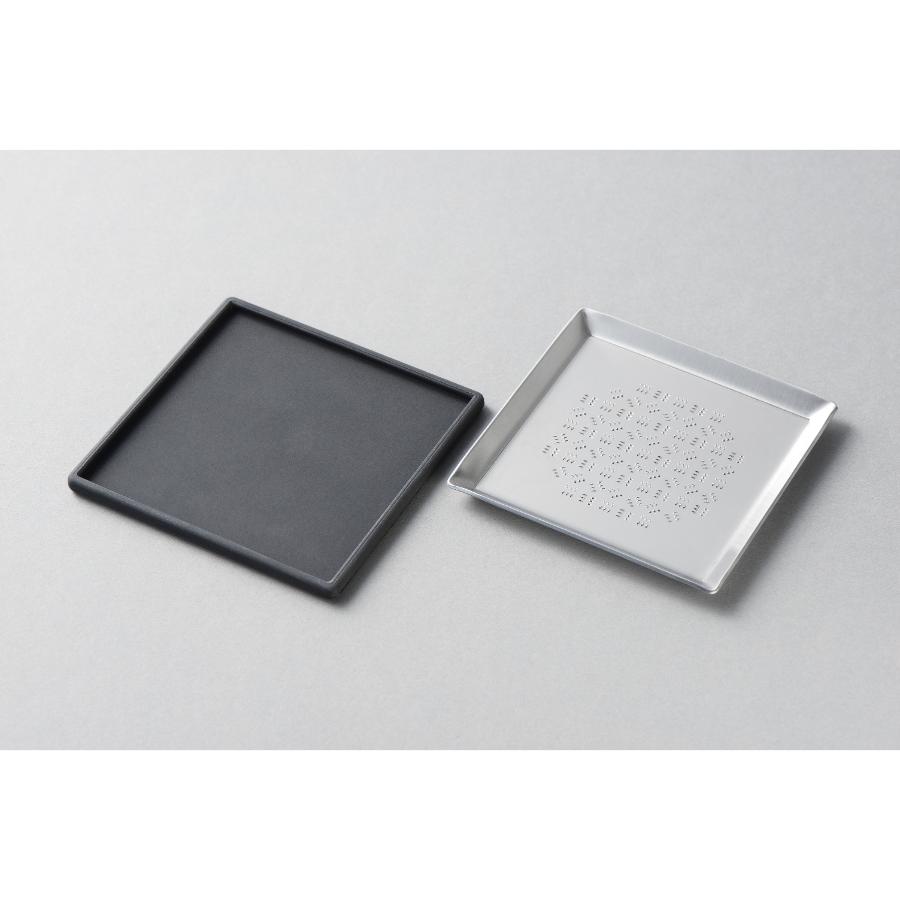 ＜ツボエの極上おろし金＞ツボエの極上おろし金 角皿-kakuzara-