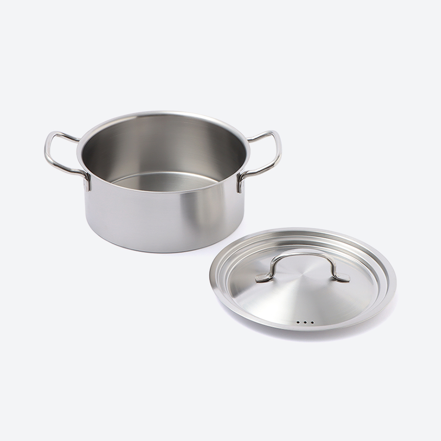 <シースタイル> 両手鍋、鉄製フライパンセット