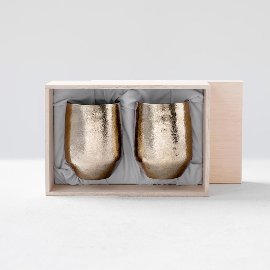 <SUSgallery>Goblet Antique Gold ペアセット