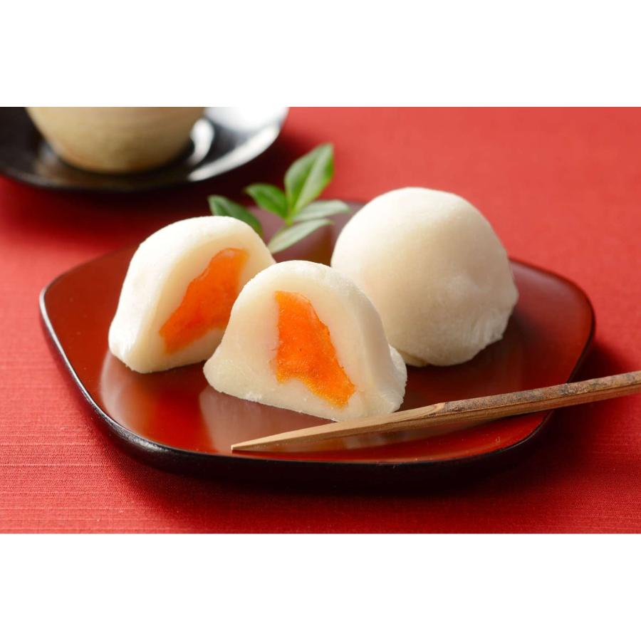 <しまや>あんぽ干柿大福 &白とびつき 各9個入り