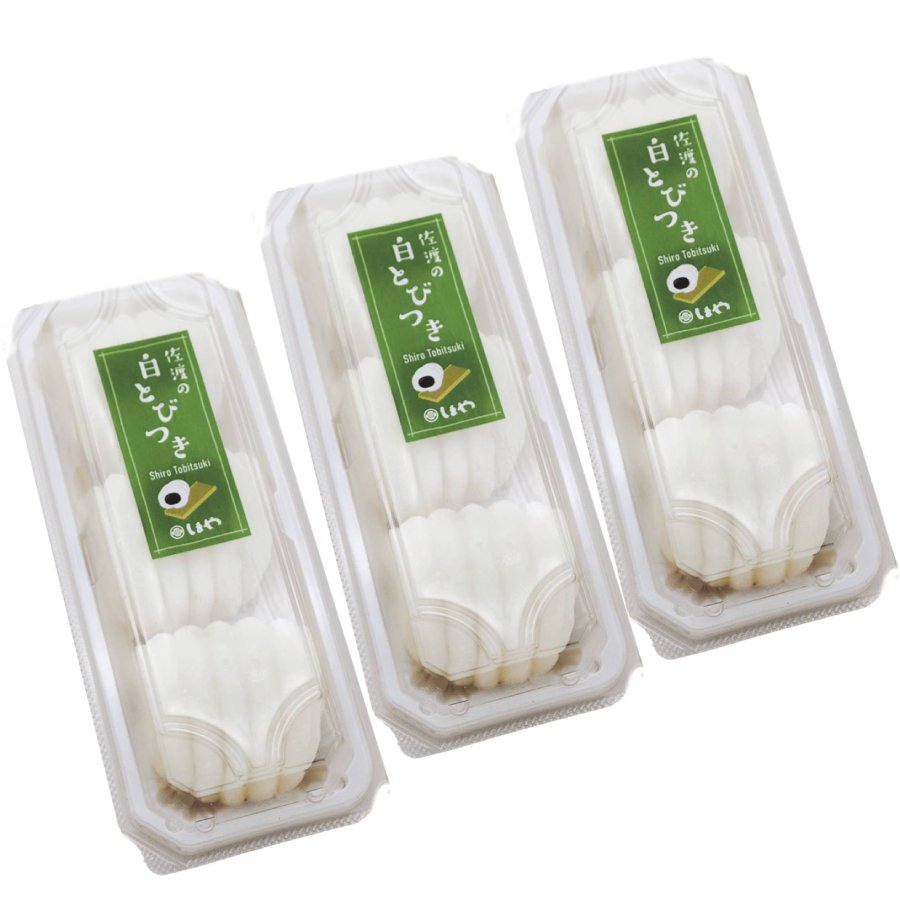 <しまや>あんぽ干柿大福 &白とびつき 各9個入り