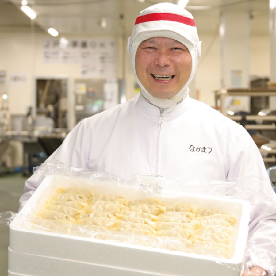 ＜石川製麺＞黒門吾兵衛のジャンボ肉餃子