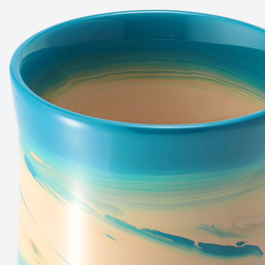 <采色塗なか門>フリーカップ 彩クラウドペア(空・紅)