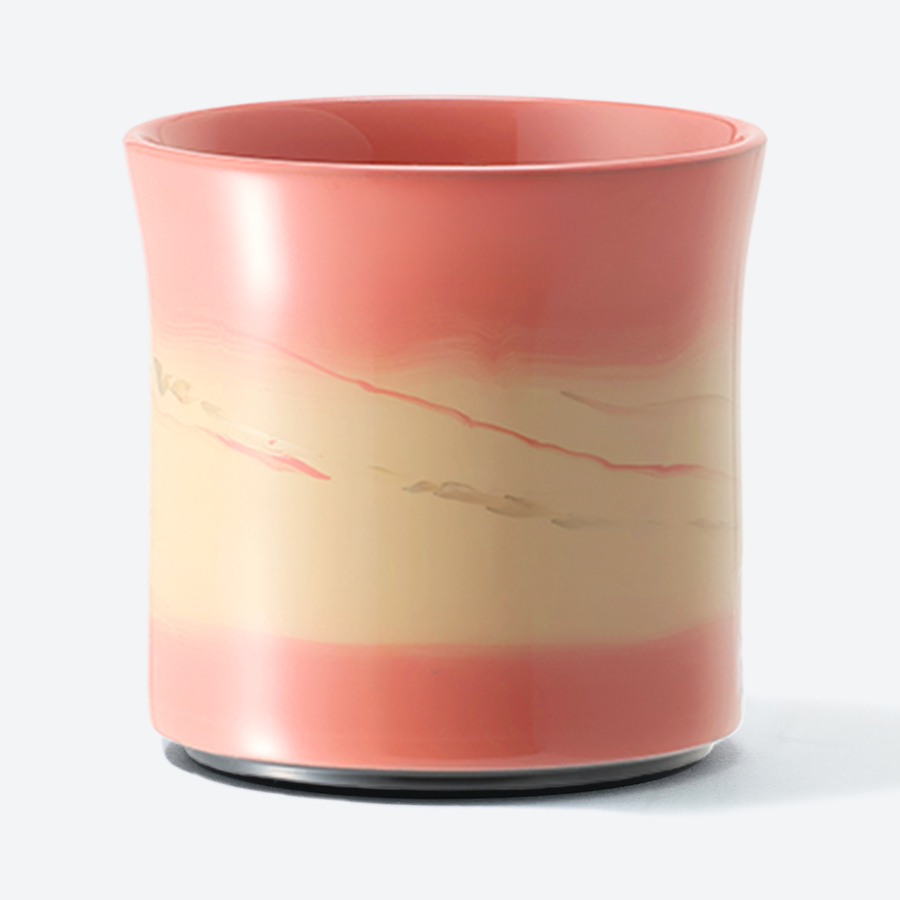 <采色塗なか門>フリーカップ 彩クラウドペア(シーグリーン・ピンク)