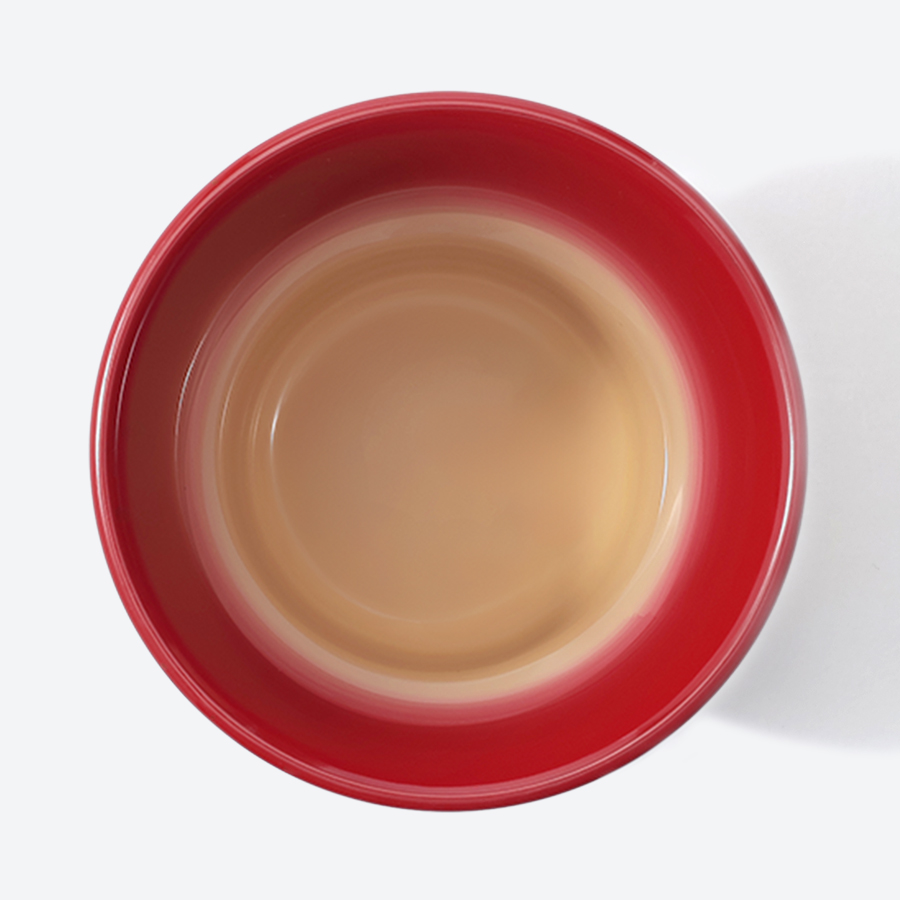 <采色塗なか門>新湯呑 彩クラウド 紅