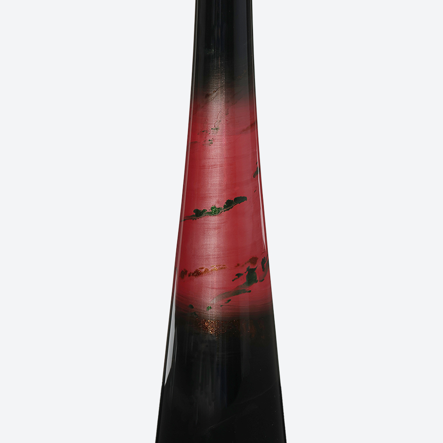 <采色塗なか門>山祥花器 パールクラウド ロゼ