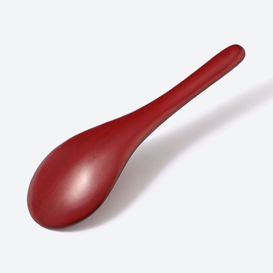 ＜輪島　瀬戸國勝＞れんげ　朱