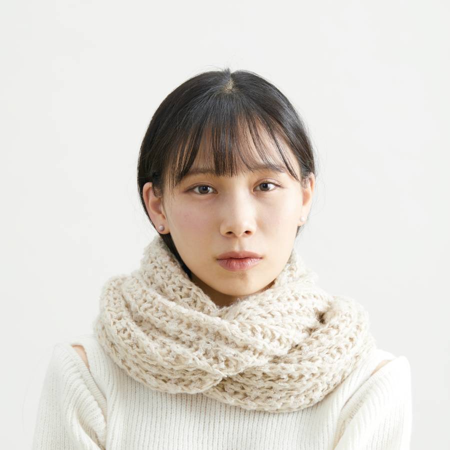 ＜ヌシヤ＞輪島でうまれた うるしのピアス　きぬ（白）