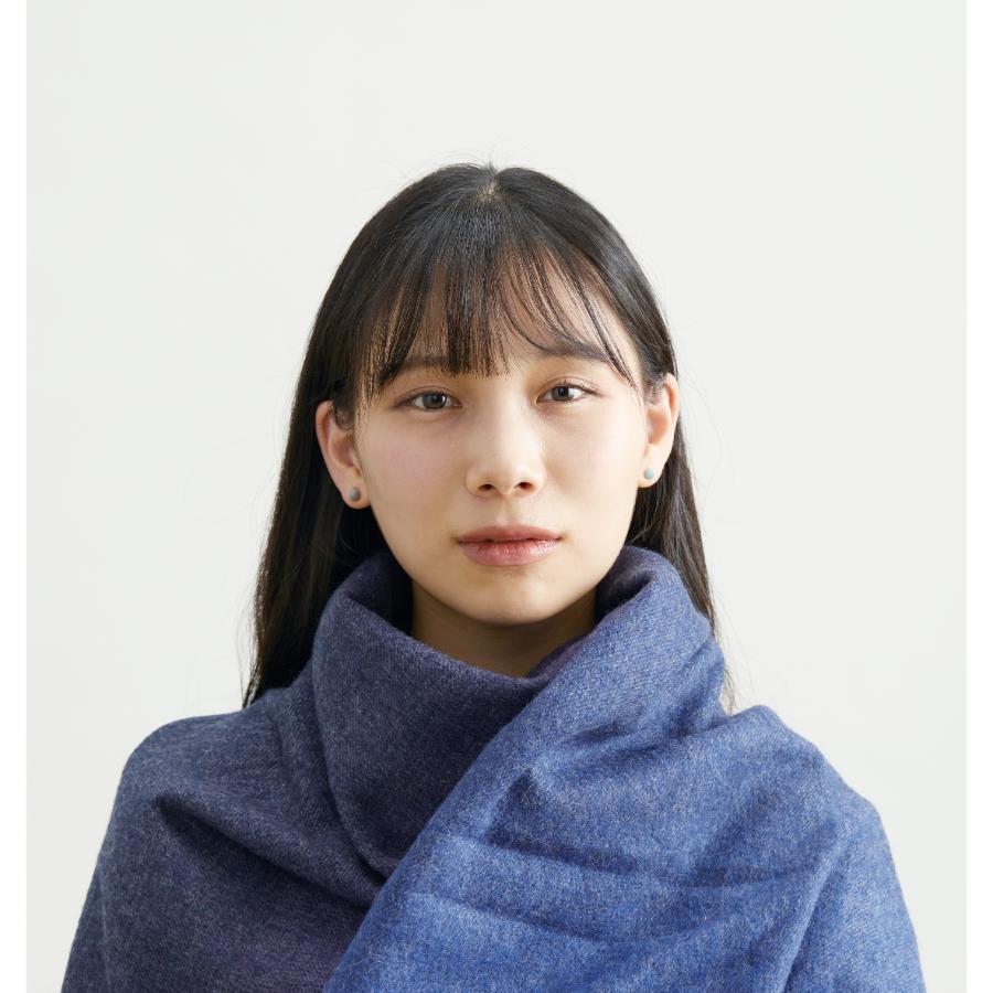 ＜ヌシヤ＞輪島でうまれた うるしのピアス　しんめ（薄緑）