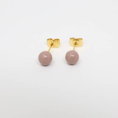 ＜ヌシヤ＞輪島でうまれた うるしのピアス　さくら（ピンク）