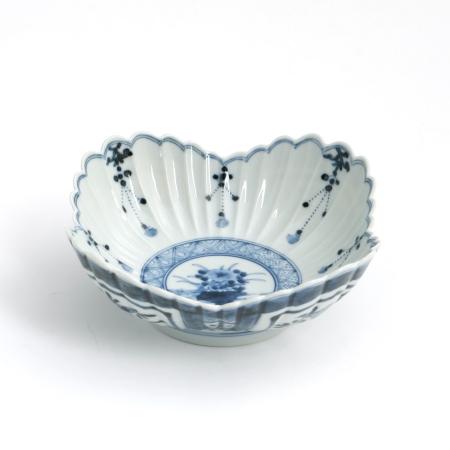 ＜山本 長左＞中鉢 芙蓉手