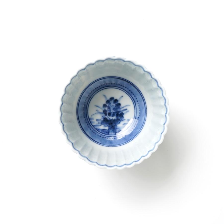 ＜山本 長左＞ぐい呑 芙蓉手