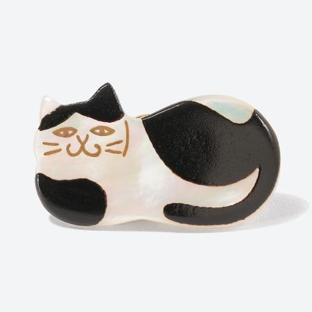 Classic Ko 猫デザイン ブローチ Classic ko | Cat classico Uピンブローチ - c a b i n e t
