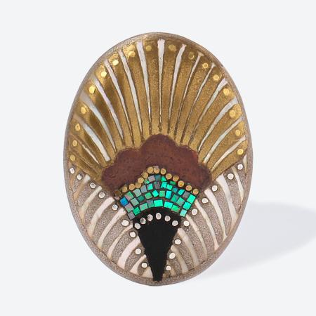 <Classic Ko>Lotus Bloom M brooch