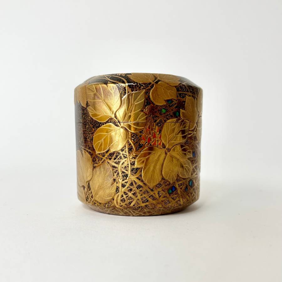 <うるしアートはりや>葛蒔絵雪吹