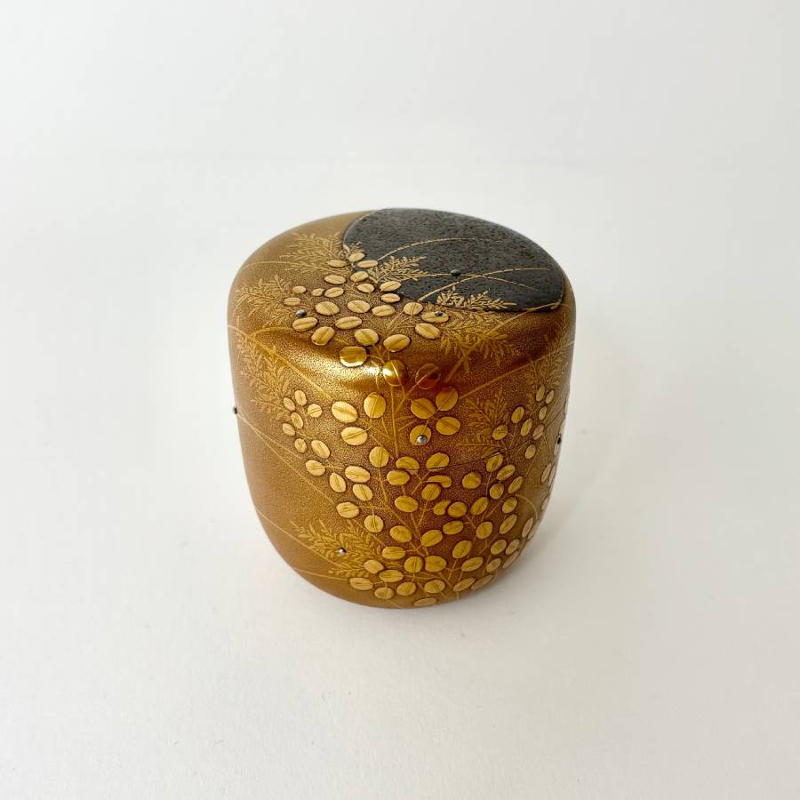 <うるしアートはりや>萩に月蒔絵大棗