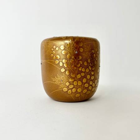 <うるしアートはりや>萩に月蒔絵大棗