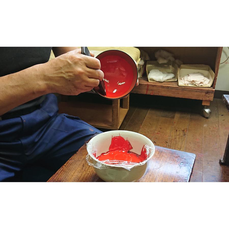 ＜瑾齋＞正角膳 洗朱塗