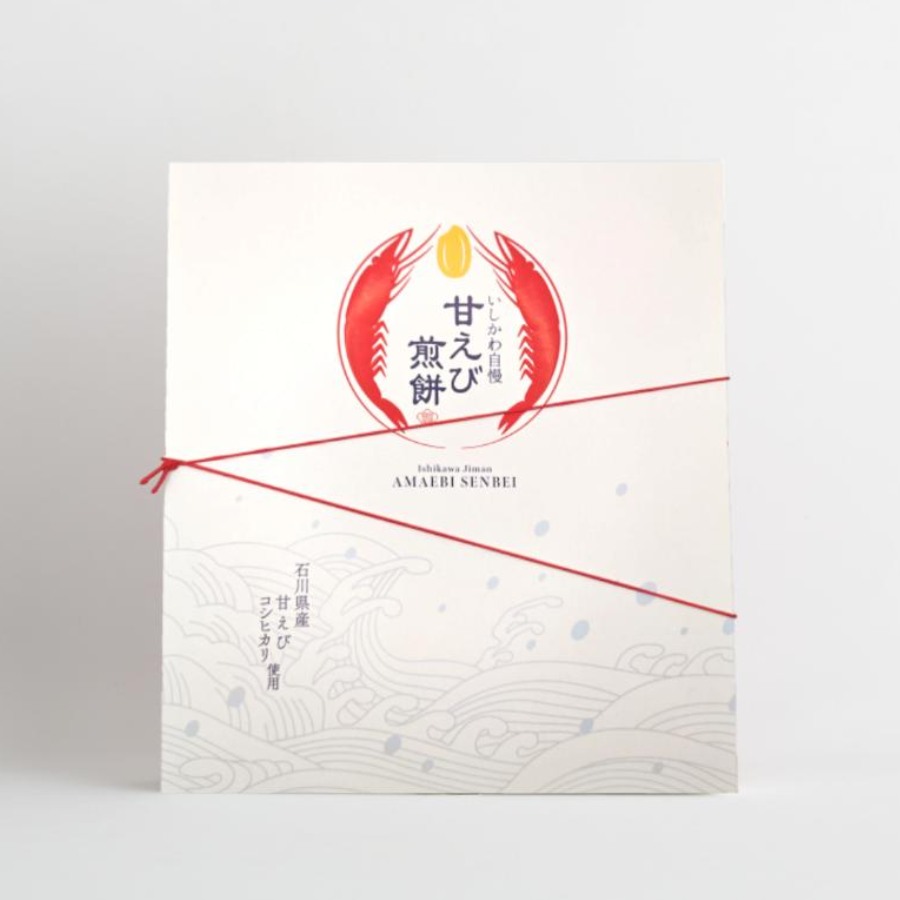 ＜加賀陣屋＞いしかわ自慢 甘えび煎餅40枚入
