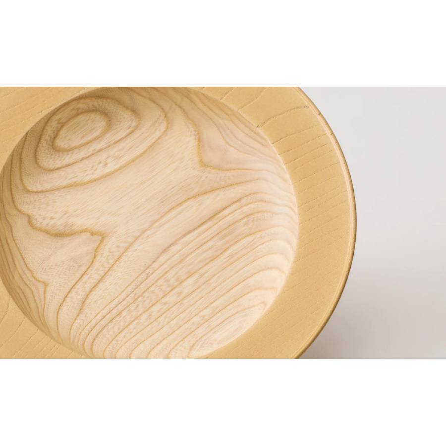 ＜浅田漆器工芸＞栓　うつろいウッドプレート　シャンパンゴールド