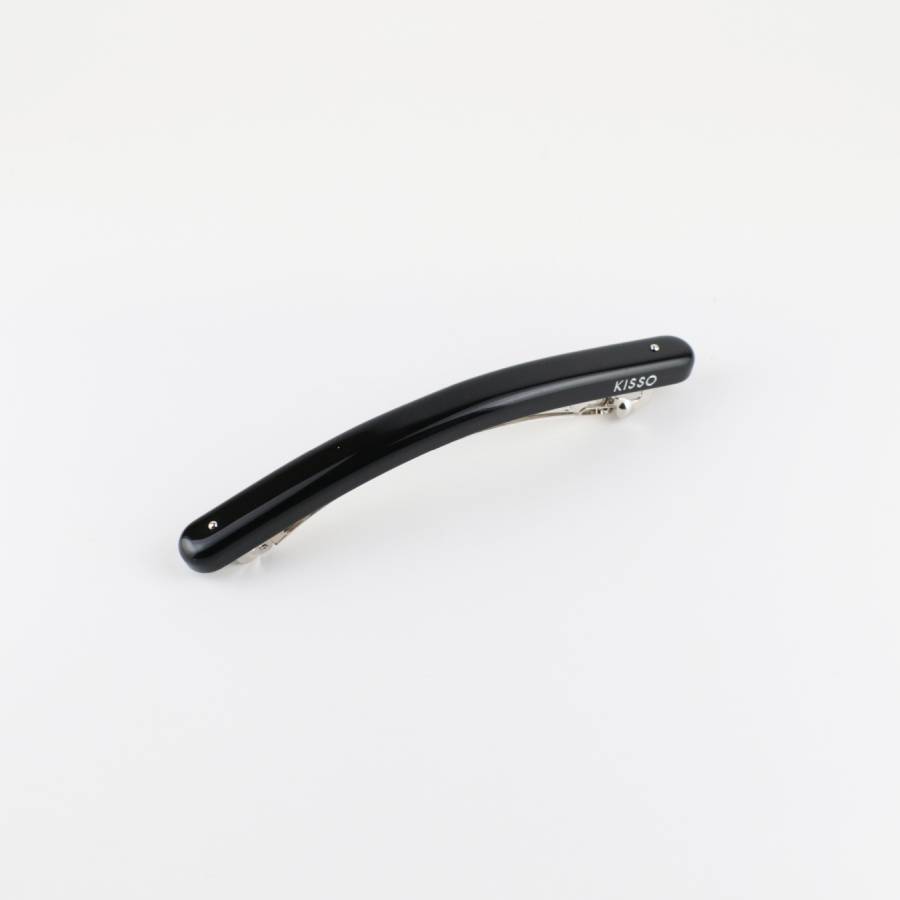 ＜KISSO＞バレッタ　ブラック