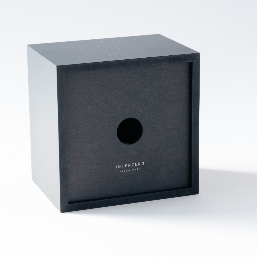 ＜Chambre＞BLOCK DESK CLOCK　ブラック