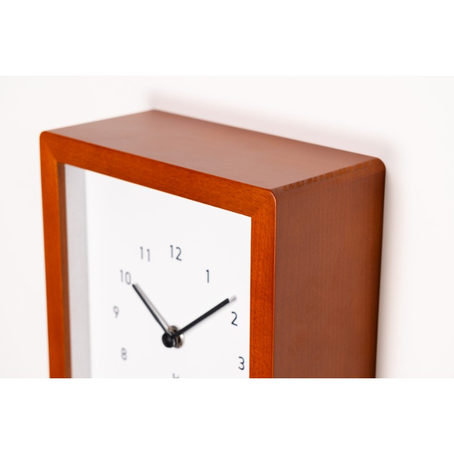 ＜Chambre＞Blanc CLOCK　カフェブラウン