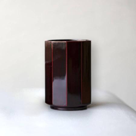 ＜土直漆器＞Keshiki 面取漆器　十　溜