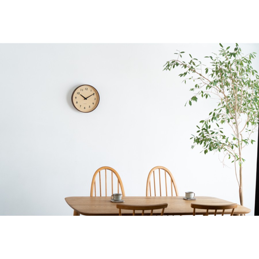 ＜Chambre＞Kasane CLOCK BROWN