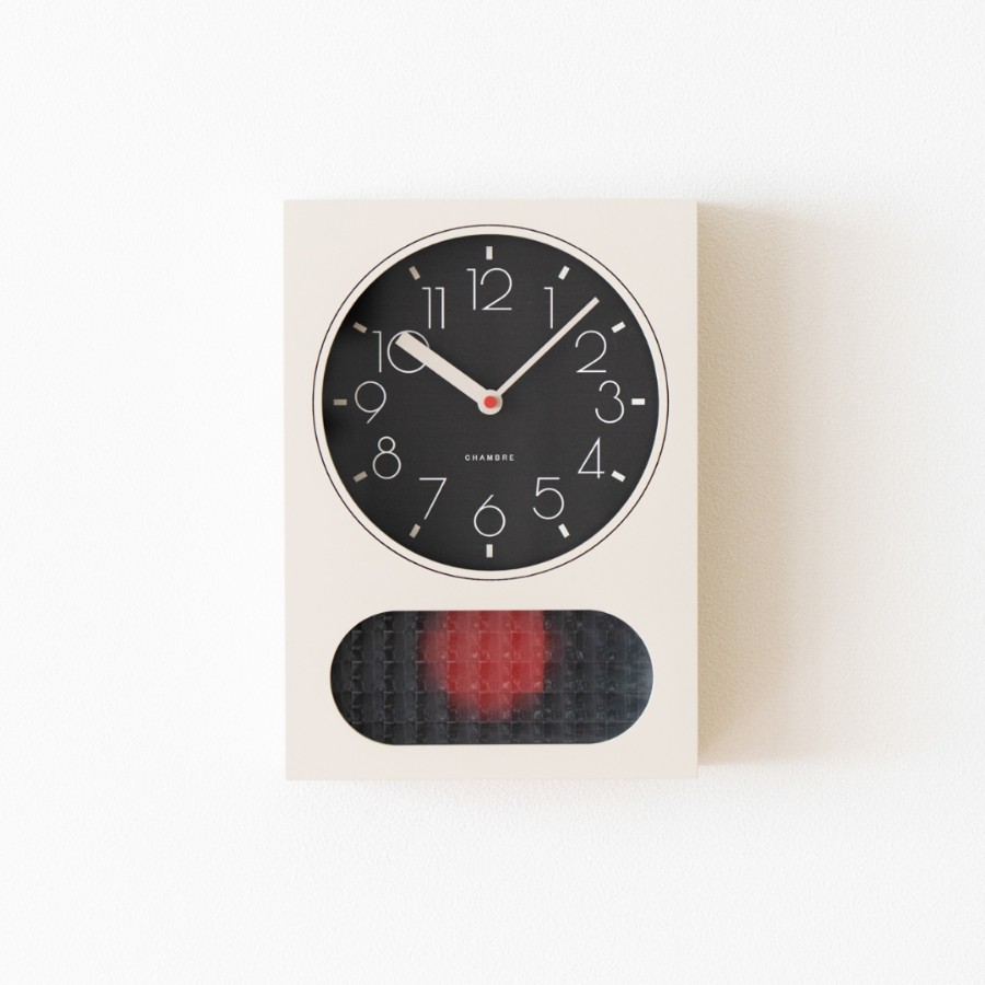＜Chambre＞ALT CLOCK PENDULUM IVORY