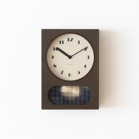＜Chambre＞CHARME CLOCK PENDULUM BROWN