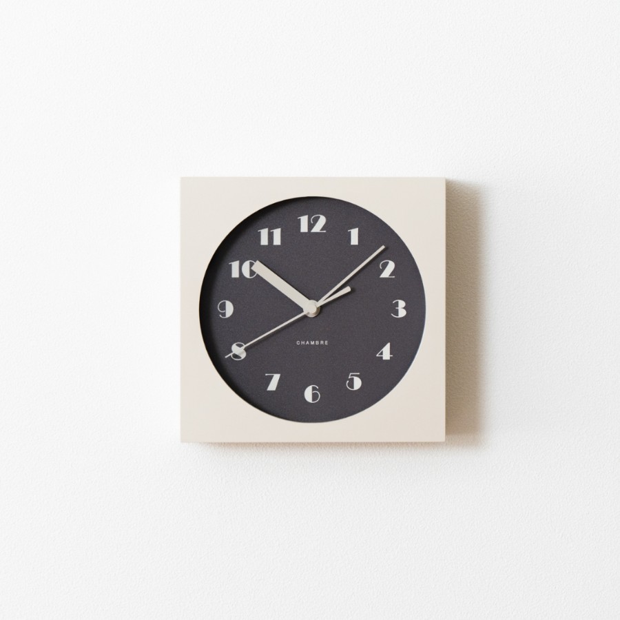<Chambre>CHARME CLOCK DESK IVORY