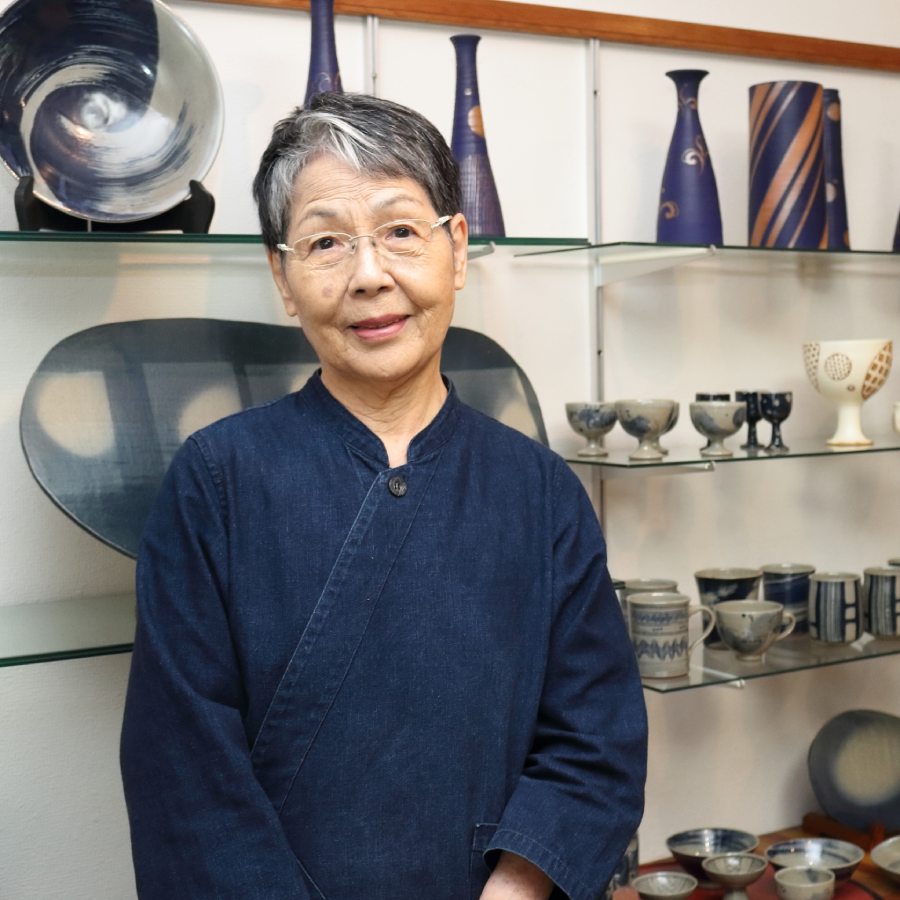 【越前焼】風船文めし碗とお湯呑セット