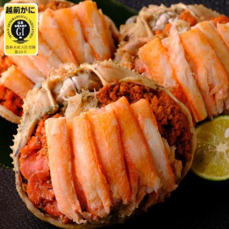 ＜福丸＞プレミアム　セイコガニ甲羅詰め　５個入（三越伊勢丹選定品）120g×5個