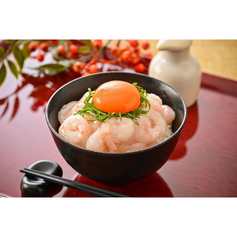<福丸ごーじょーもん>殻むき不要 鮮度抜群「甘えび」(むき身)1kg(200g × 5袋)
